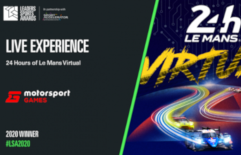 Le Mans Virtual wins Leaders Sports Award